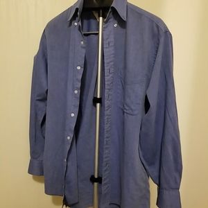 Tommy Hilfiger blue mens dress shirt